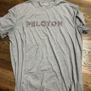 Peloton Heather Gray Short Sleeve Tee